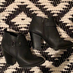 Black booties